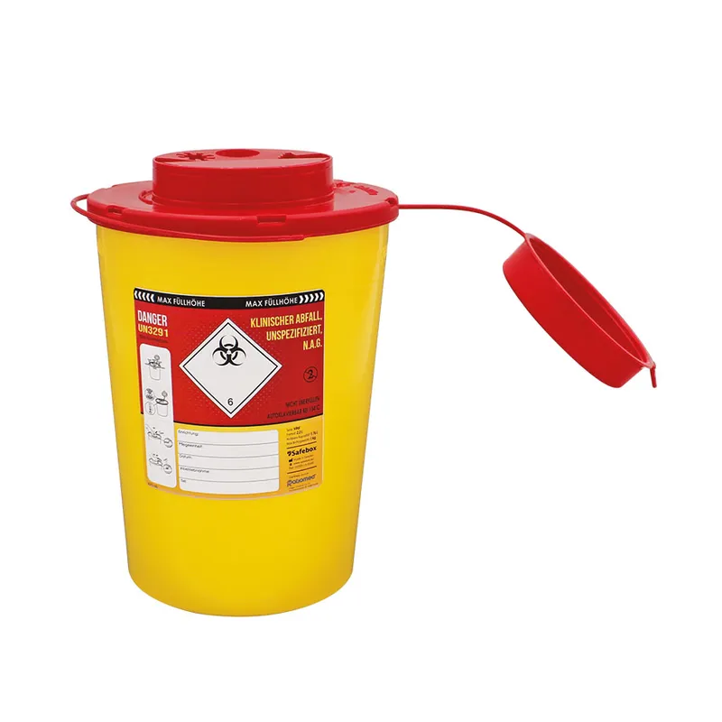 Kanülenabwurfbehälter ratiomed, Safe-Box 2,2 Ltr.