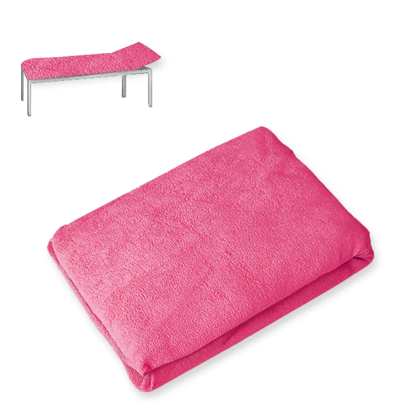 Liegenbezug Frottee pink, 65 x 195 cm