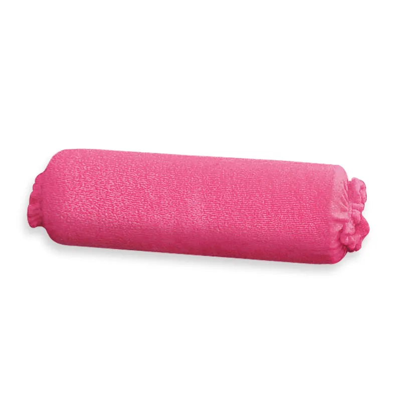 Nackenrollenbezug Frottee pink, für Rollen 40 cm