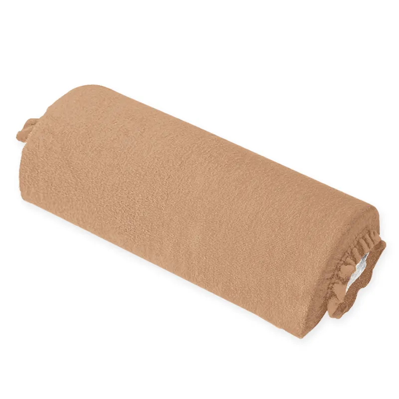 Nackenrollenbezug Frottee, camel, für Halbrollen 40 cm