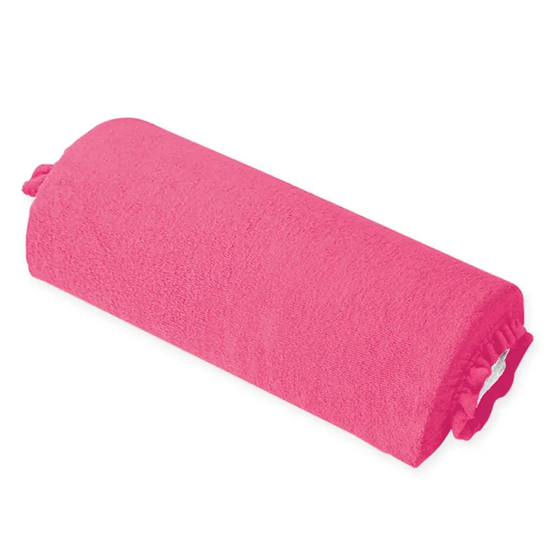 Nackenrollenbezug Frottee, pink, für Halbrollen 40 cm