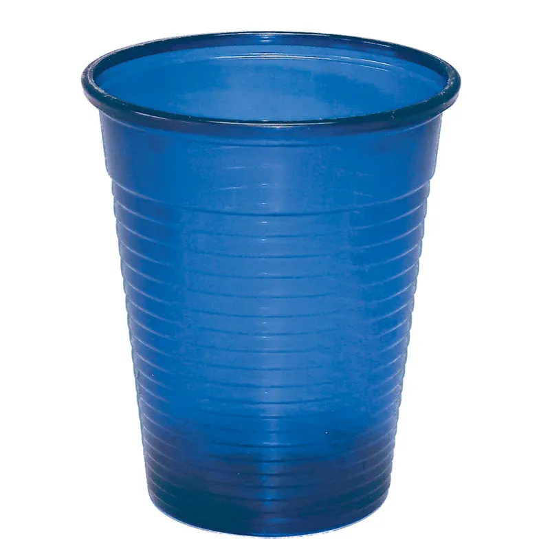 Mundspül- / Laborbecher 180 ml, blau (100 Stck.)