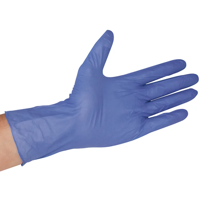 Nitril U.-Handschuhe blau, 30 cm lang, Gr. S unsteril puderfrei (100 Stck.)