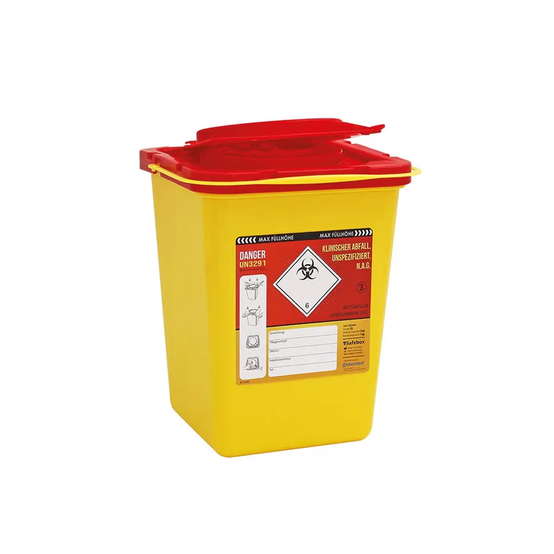 Kanülenabwurfbehälter ratiomed, Safe-Box 2,0 Ltr.