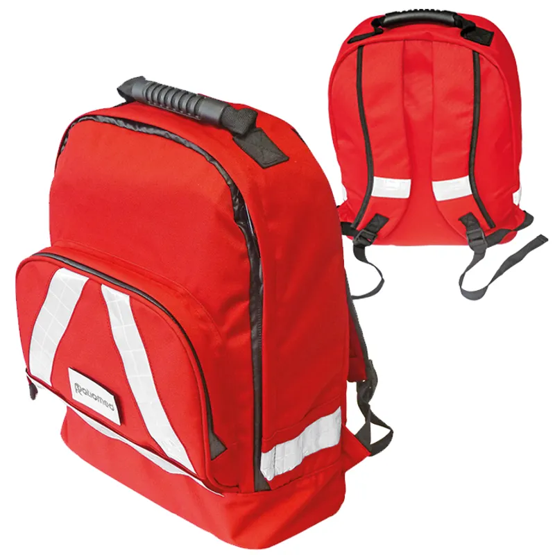 Notfallrucksack ''WasserStopp'' ratiomed, klein, rot