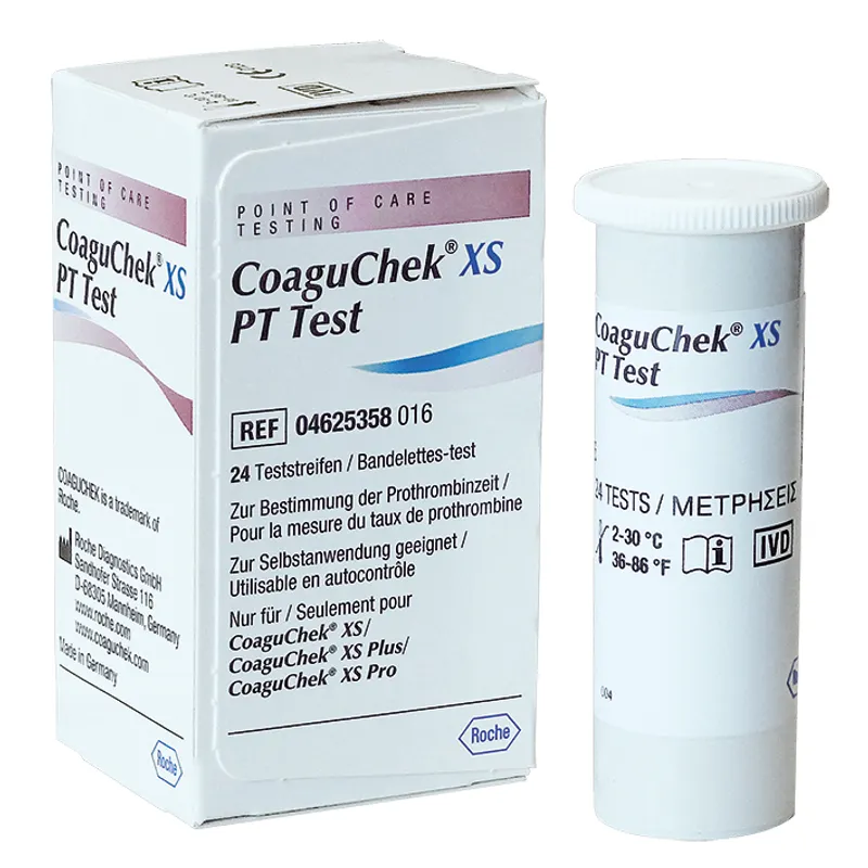 CoaguChek XS PT Test (24 T.), - ohne PZN -