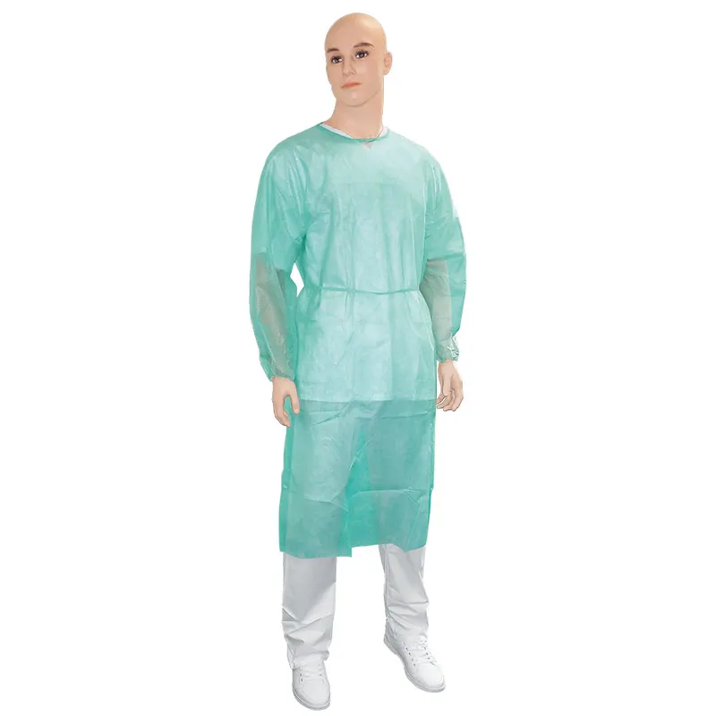 WiroREPEL FLEX PP+PE Kittel, mit Gummizugbündchen grün XL (10 Stck.)