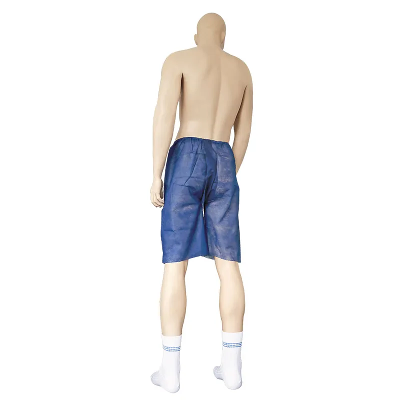 Vlies-Koloskopie-Hose (Shorts) ratiomed, Gr. XL,120 x 65 cm dunkelblau (10 Stck.)