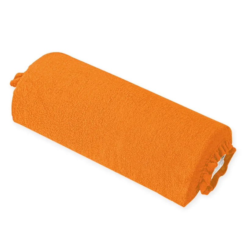 Nackenrollenbezug Frottee, orange, für Halbrollen 40 cm