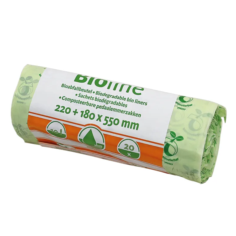 Bioline Bioabfallbeutel 10 Ltr., 220+180 x 550 x 0,02 mm (20 Stck.)