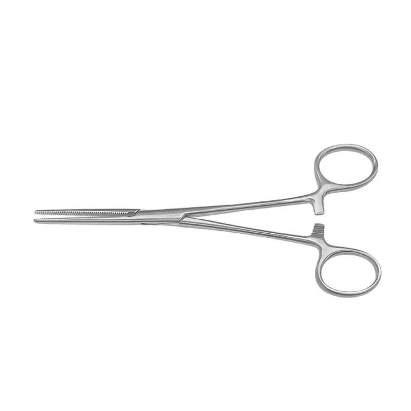 Pean Arterienklemme gerade, gerieft, 14,5 cm