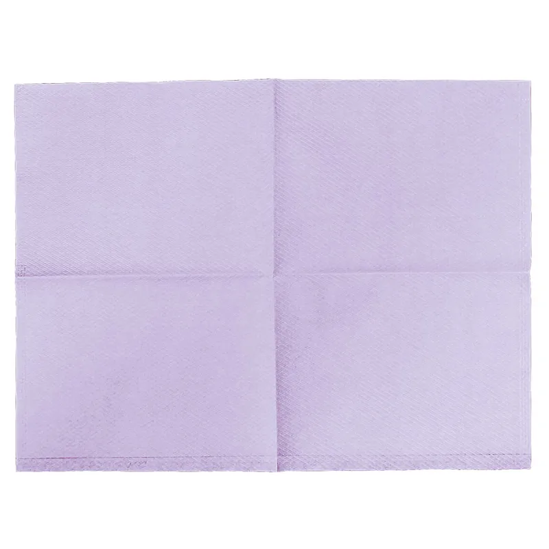 Kopfstützenschoner Tissue/PE, 25 x 33 cm, lilac afterglow (500 Stck.)