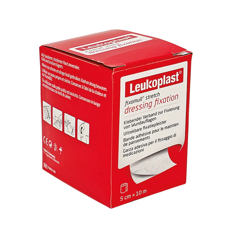 Leukoplast fixomull stretch Klebevlies, 10 m x 5 cm