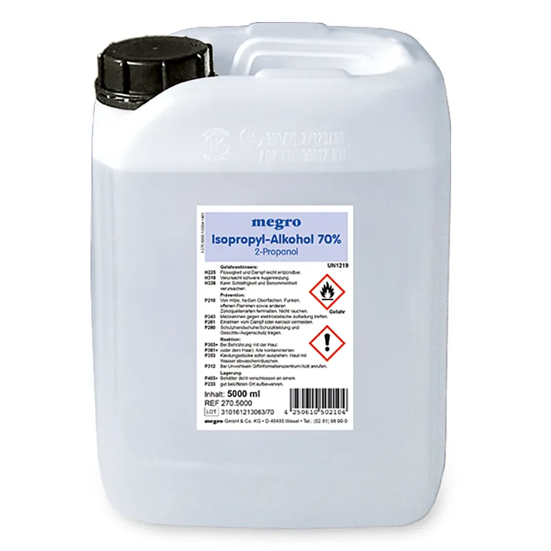 Isopropyl-Alkohol 70 % 5 Ltr., Lösemittel