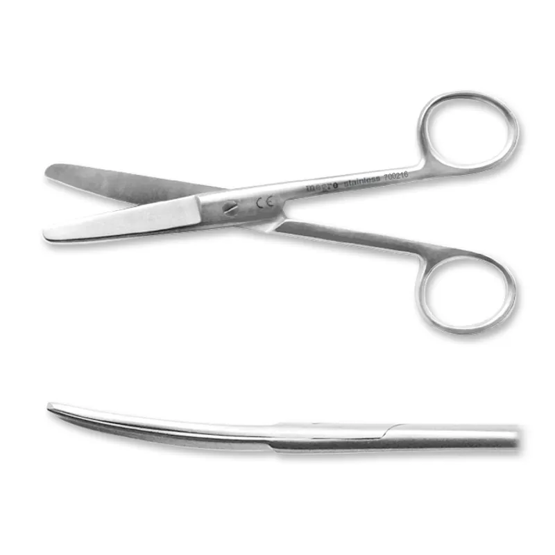 Chir. Schere megro, gebogen, stumpf/stumpf 14,5 cm