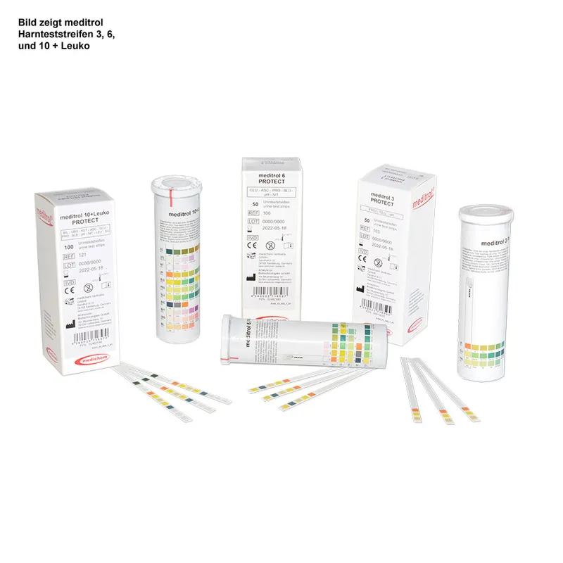 Meditrol-3 Harnteststreifen (50 T.)