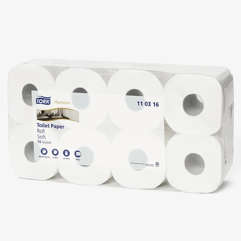 Toilettenpapier Tork Premium Toilet, Soft, 3-lagig, hochweiß (72 Rl.)