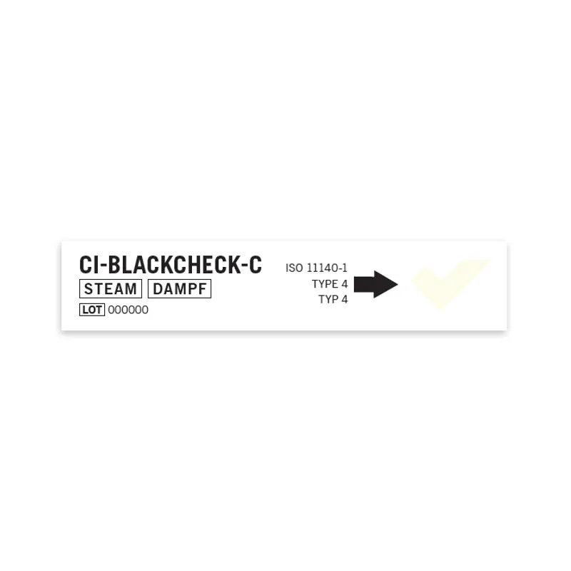 BlackCheck Typ 4, chem. Indikatoren (250 Stck.)