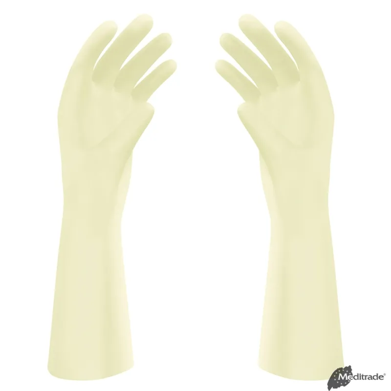 Gentle Skin Premium OP-Handschuhe, Latex, PF, steril, Gr. 6,5 (50 Paar)