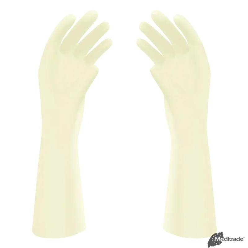 Reference OP-Handschuhe Latex, leicht, gepudert, steril, Gr. 6,5 (50 Paar)