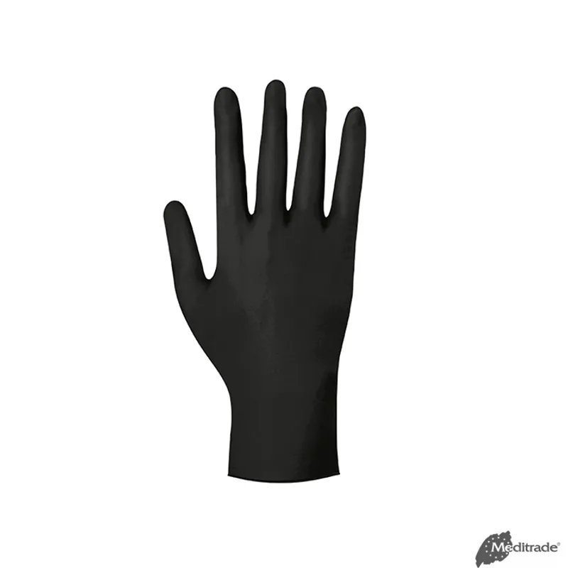 Nitril black U.-Handschuhe, PF, latexfrei, unsteril, Gr. L (100 Stck.)