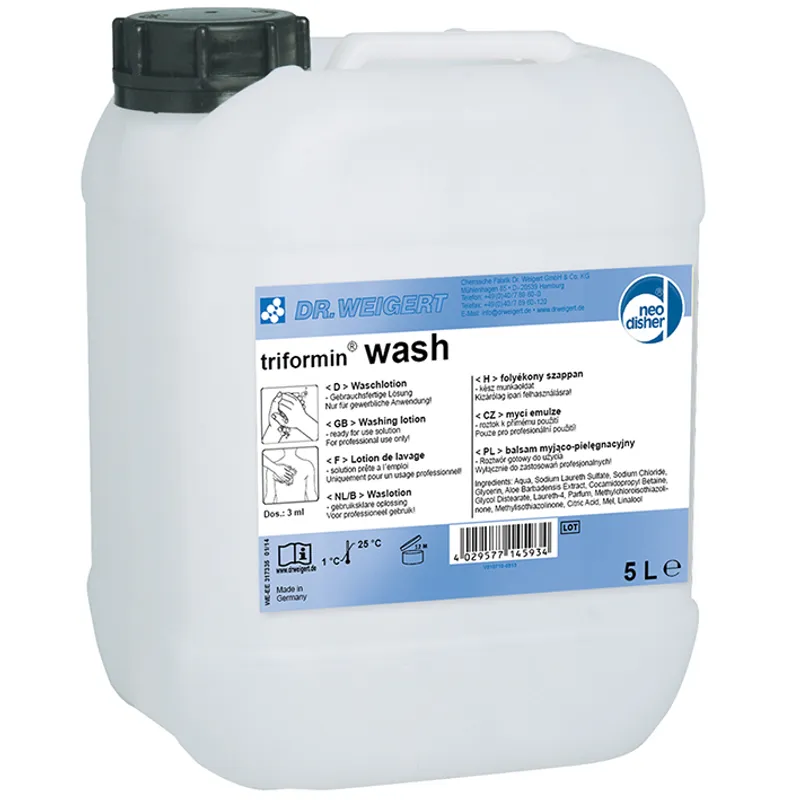 Triformin wash 5 Ltr. Waschlotion, EURO-Kanister