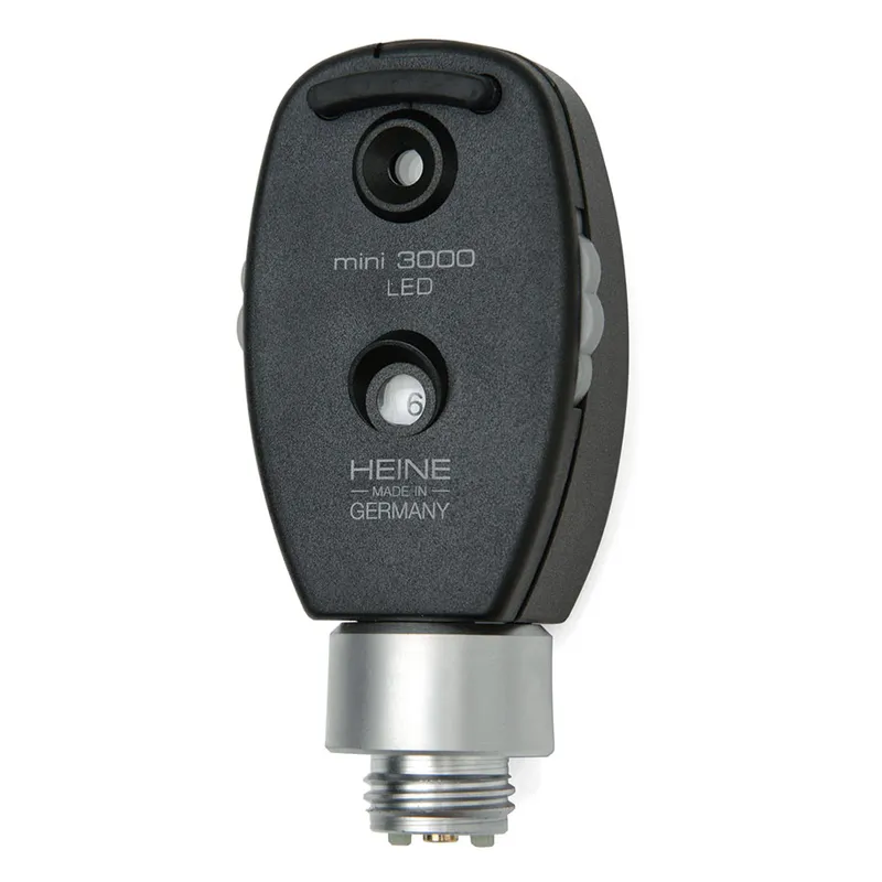 Mini 3000 Ophthalmoskop-Kopf 2,5 V LED, schwarz, ohne Griff