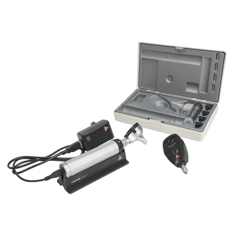 BETA 200 Ophthalmoskop/Otoskop Set LED, mit BETA4 USB Ladegriff, USB Kabel und