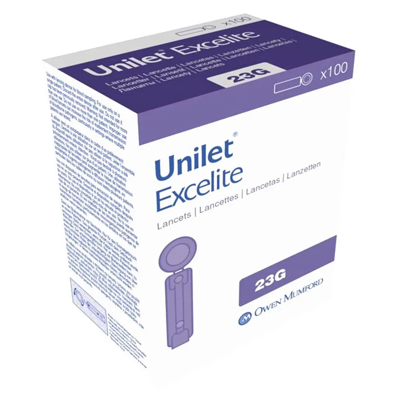 Unilet Excelite 23 G, Einmal-Blutlanzetten (100 Stck.)