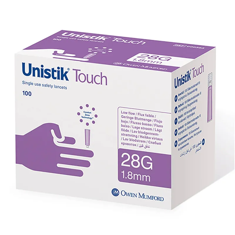 Unistik Touch 30 G, 1,5 mm, Sicherheitslanzetten (100 Stck.)