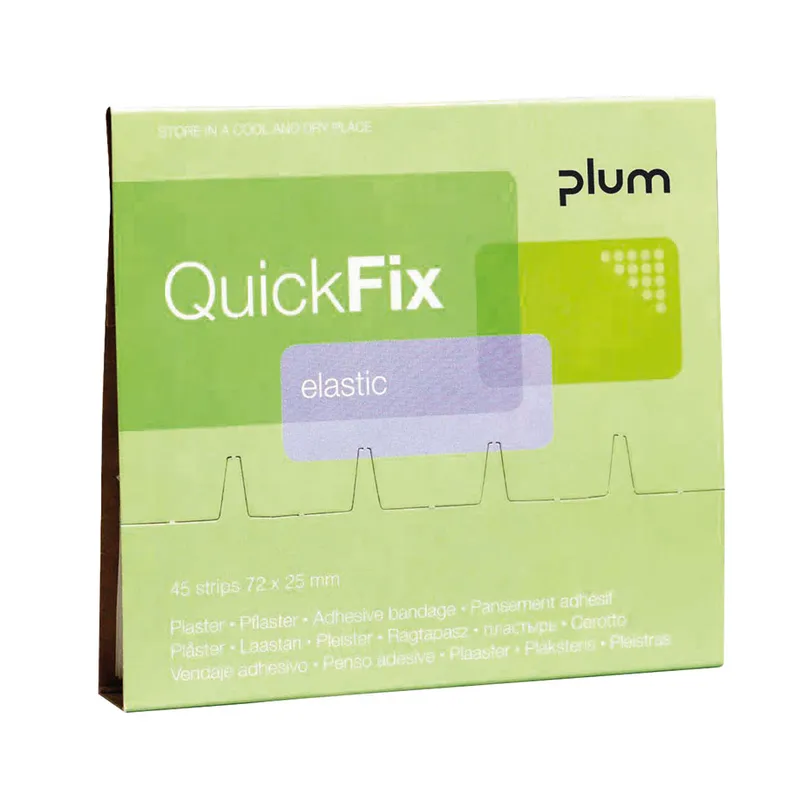 QuickFix Elastic Refill, Pflaster (45 Strips)