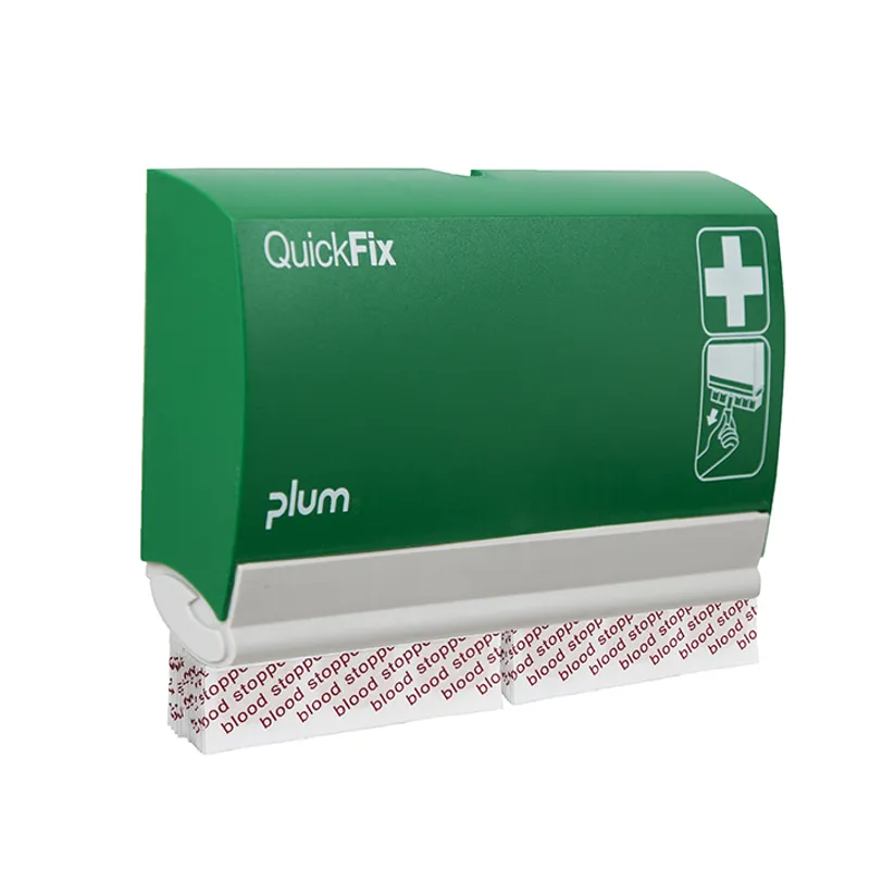 QuickFix Pflasterspender, inkl. 2 Blood Stopper Refills