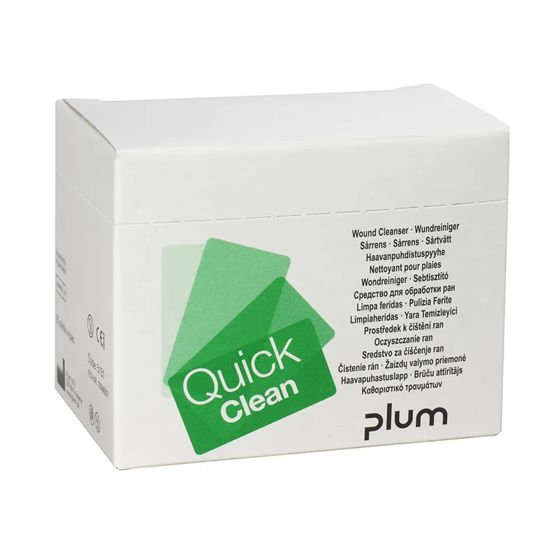 QuickClean Wundreinigungstücher, (20 Stck.)