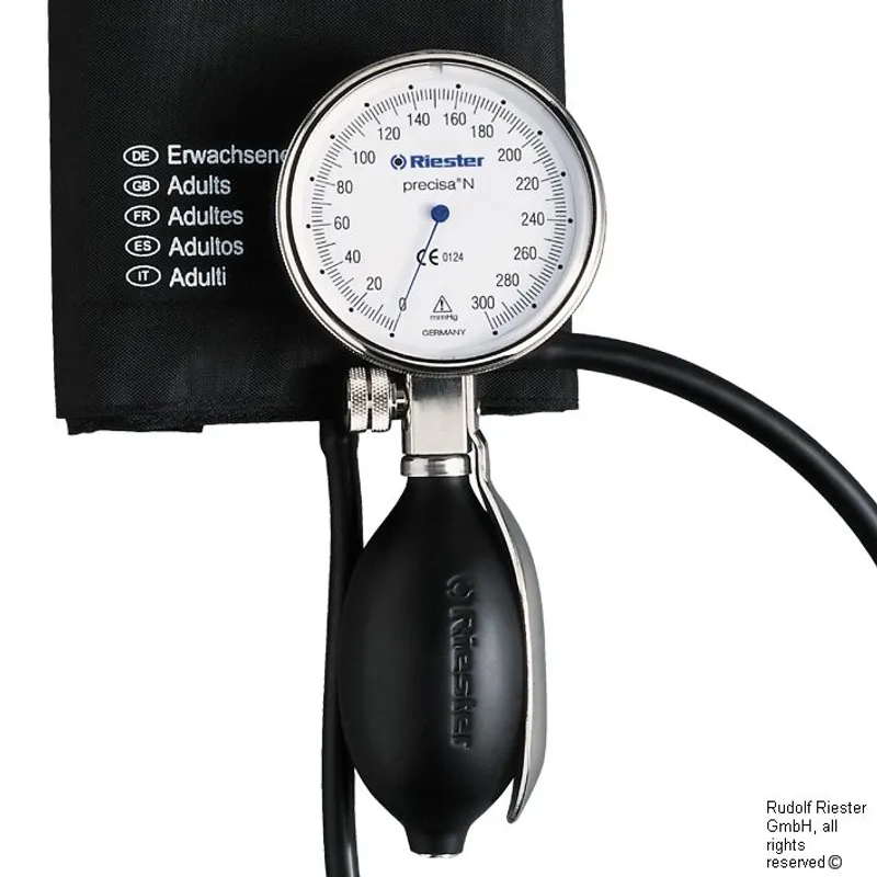Precisa N Blutdruckmessgerät Ø 64 mm, Aluminium, 1-Schlauch,