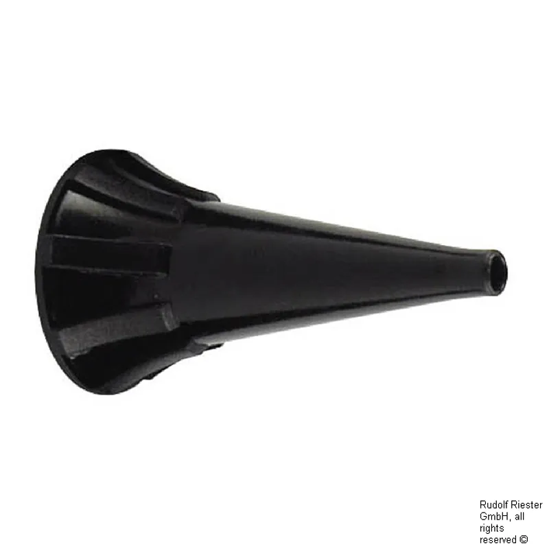 Einmal-Ohrtrichter, Ø 2,5 mm, schwarz, für e-scope (1000 Stck.)