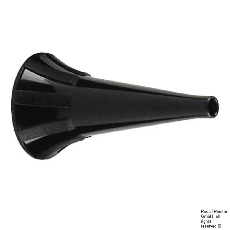 Einmal-Ohrtrichter, Ø 2,5 mm, schwarz, (100 Stck.)