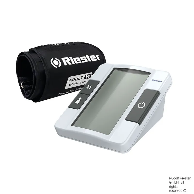 Ri-champion smartPRO vollautomatisches, Oberarmblutdruckmessgerät, 1-Schlauch,