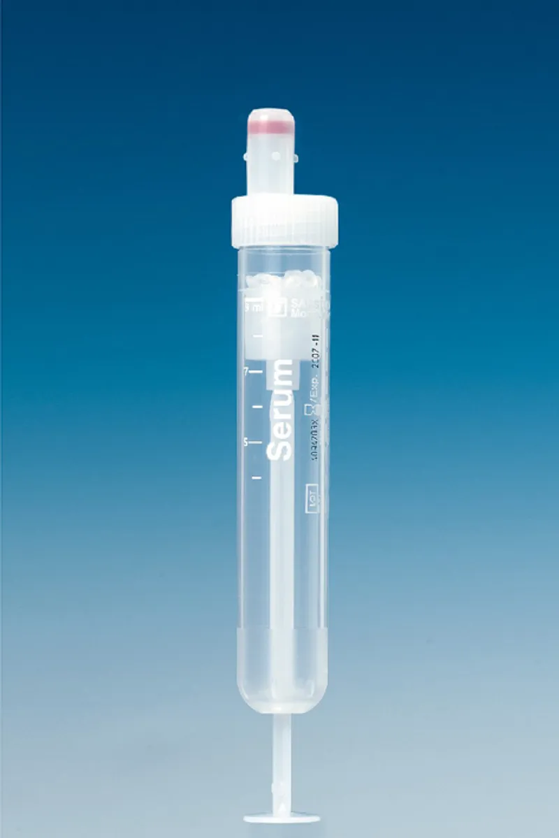 S-Monovetten 9 ml, 92 x 16 mm, Serum, steril (50 Stck.)