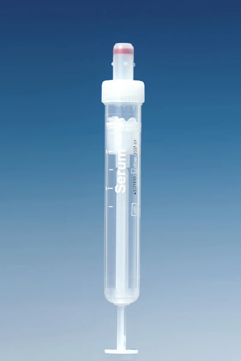 S-Monovetten 7,5 ml, 92 x 15 mm, Serum, steril (50 Stck.)