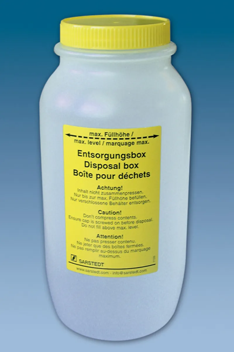 Kanülen-Entsorgungsboxen 2,0 Ltr., (30 Stck.)