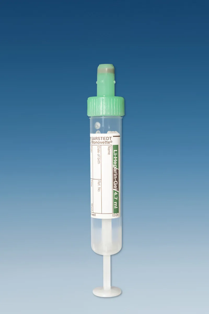 S-Monovetten 4,7 ml 75 x 15 mm, Lithium-Heparin-Gel, steril (50 Stck.)