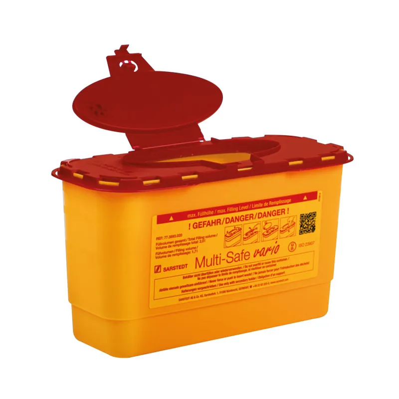 Kanülenabwurfbehälter 2,0 Ltr., Multi-Safe vario 2000