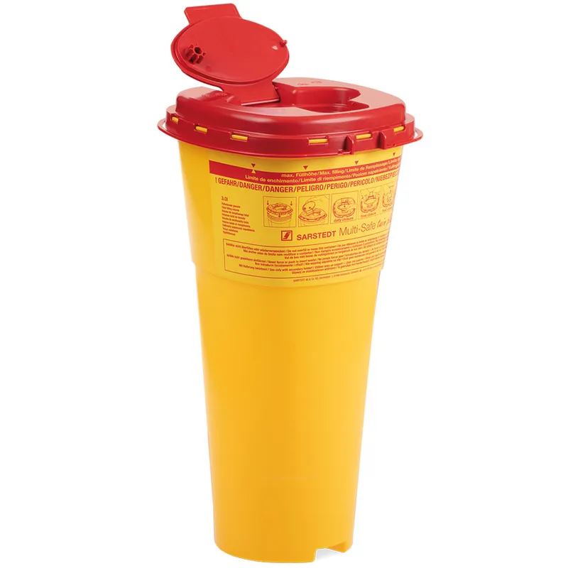 Kanülenabwurfbehälter 5,0 Ltr., Multi-Safe twin plus 5000