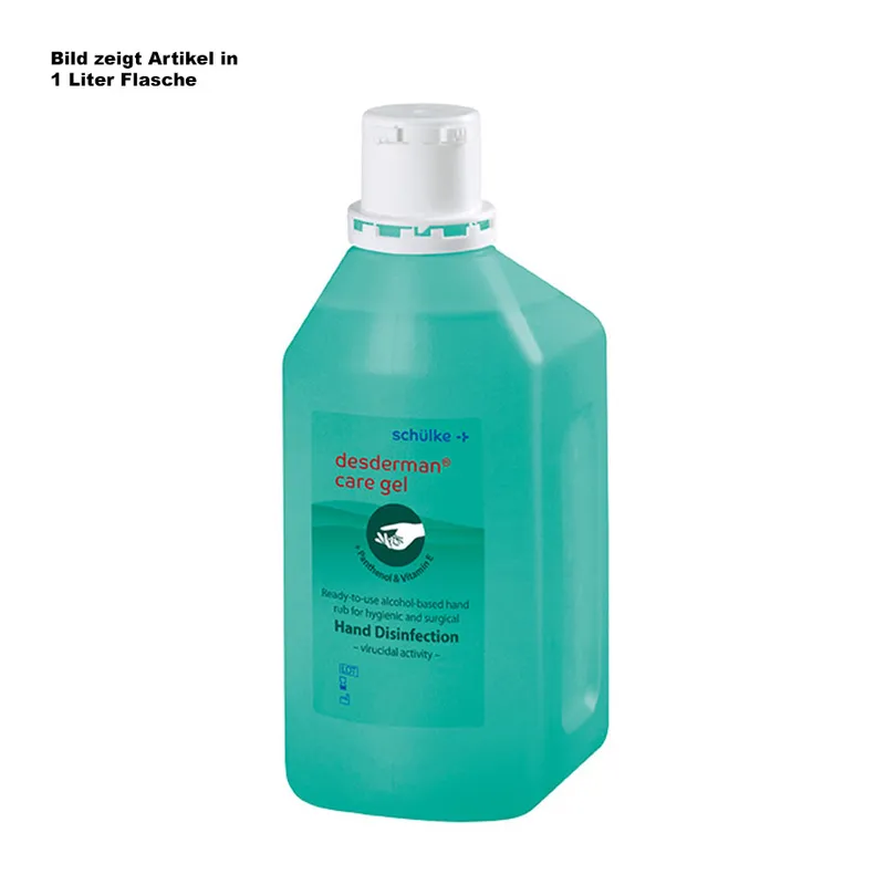 Desderman care gel 1 Ltr. Euroflasche, Händedesinfektion