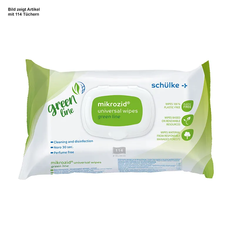 Mikrozid universal wipes green line, maxi Desinfektionstücher (90 T.)