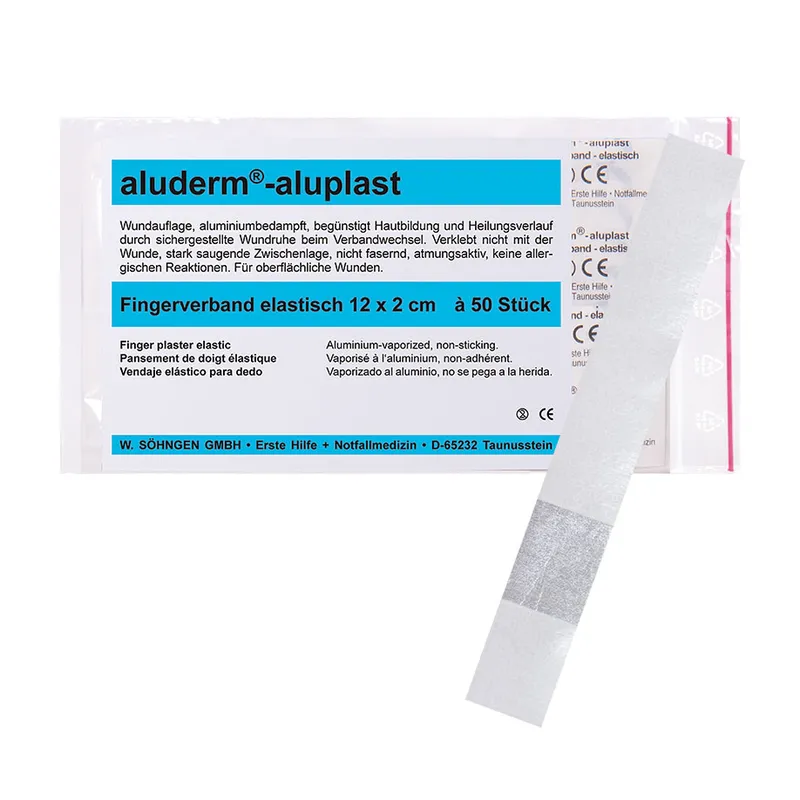 Aluderm-aluplast Fingerverband, elastisch ca. 12 x 2 cm (50 Stck.)