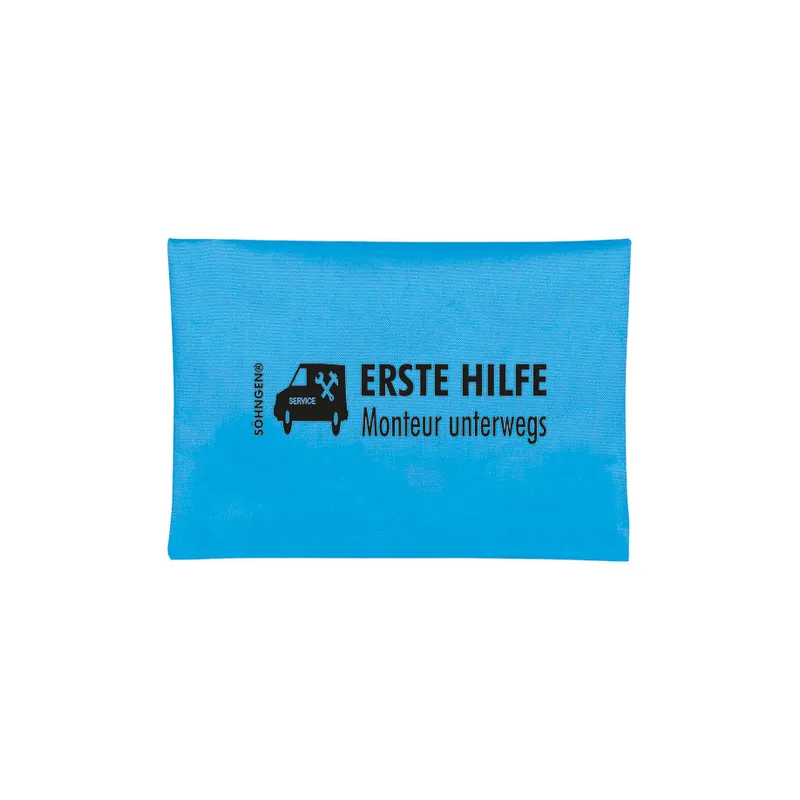 Erste-Hilfe-Tasche Monteur, unterwegs blau