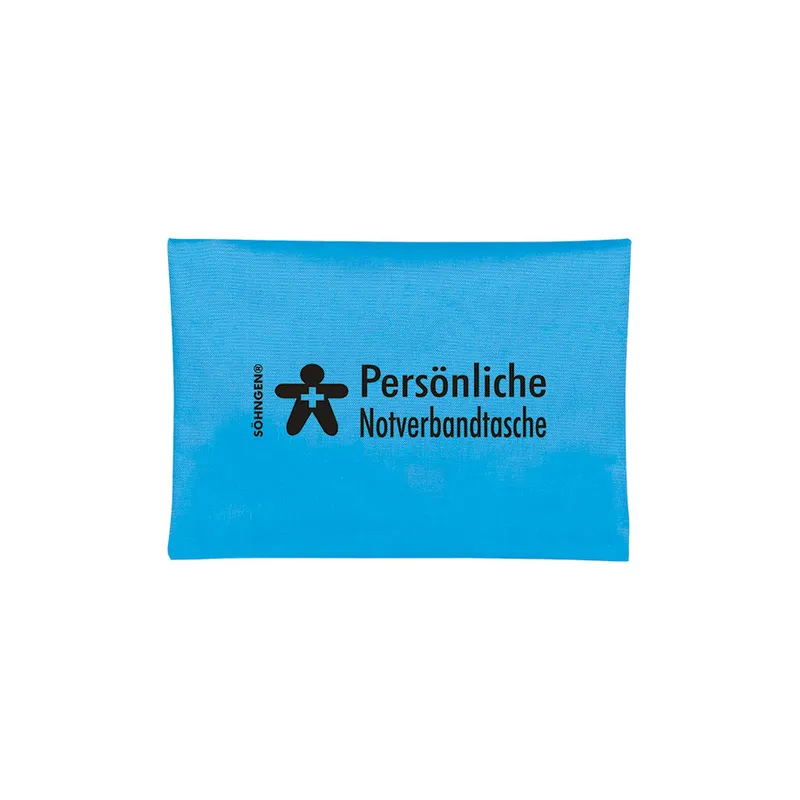 Persönliche Notverbandtasche, blau