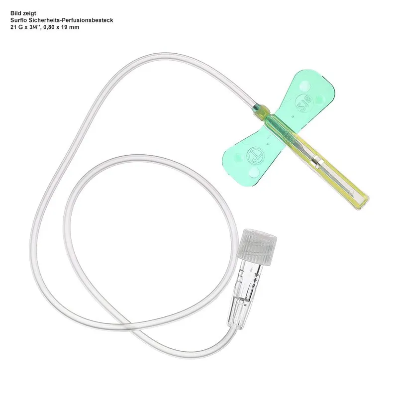 Surflo Sicherheits-Perfusionsbestecke, 21 G x 3/4'', 0,80 x 19 mm (50 Stck.)