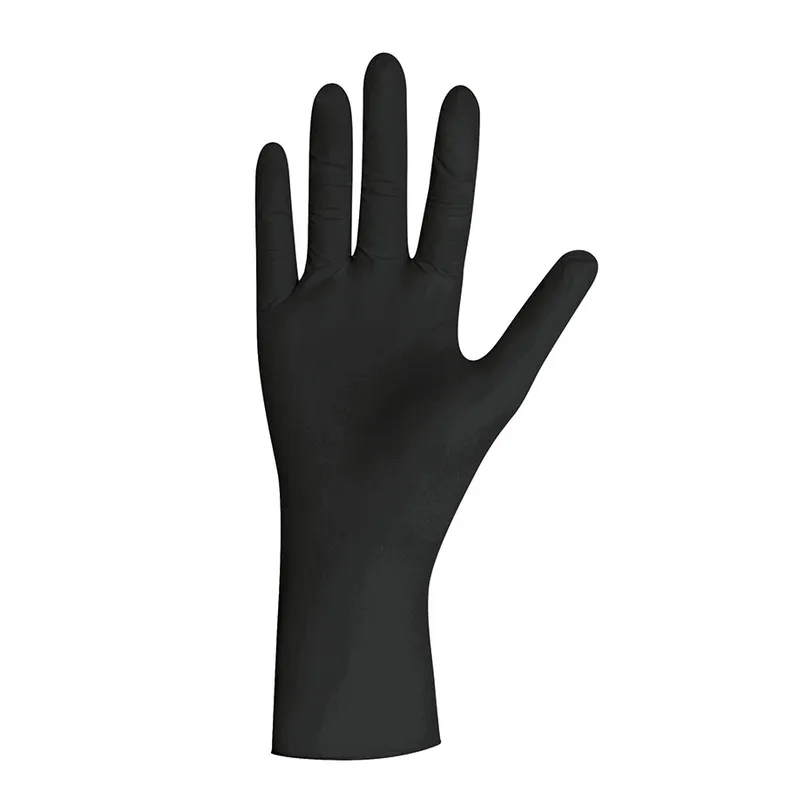 Select Black U.-Handschuhe Gr. XS Latex, unsteril puderfrei schwarz (100 Stck.)